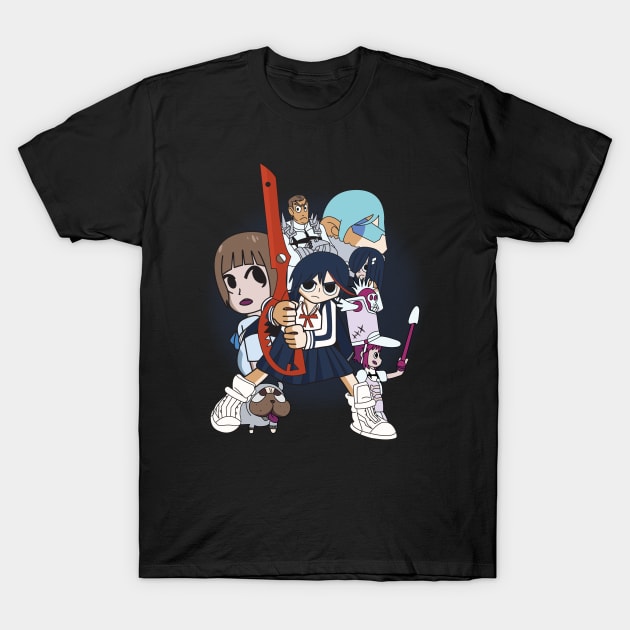 Ryuko Matoi vs The School T-Shirt by NumFortyTwo